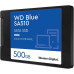 Накопитель SSD  500GB WD Blue 2.5" SATAIII 3D TLC (WDS500G3B0A)