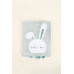 Детский плед Irya - Bunny mint ментоловый 75*120