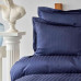 Постельное белье Karaca Home сатин - Charm bold lacivert синий евро