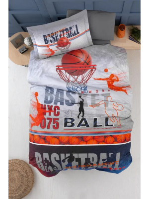 Постельное белье First Choice ранфорс Digital Exclusive - Basketball подростковое
