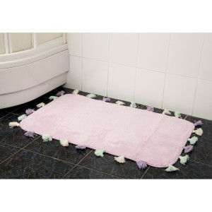 Коврик для ванной Irya - Lucca pembe розовый 60*90