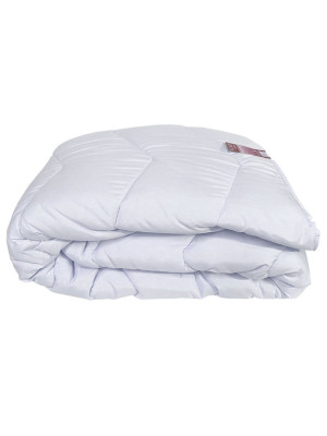 Одеяло шерстяное стеганное Vladi - Белое 200*220 евро (400 гр/м2)