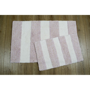 Набір килимків Irya - Kate pembe рожевий 60*90+40*60