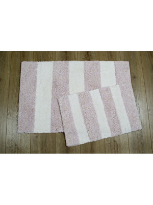 Набор ковриков Irya - Kate pembe розовый 60*90+40*60