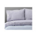 Комплект постільної білизни Karaca Home Private - Cynthia gri сірий піке 220*230 євро