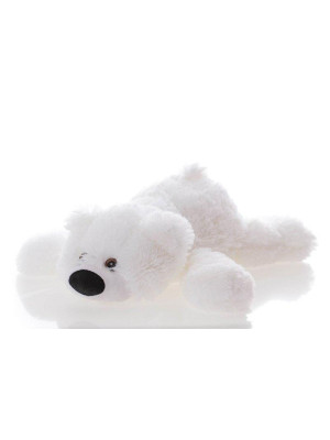 Мягкая игрушка - медведь лежачий Умка 85 см белый