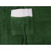Набор для сауны Gursan Cotton мужской - Green (2 полотенца + тапочки)