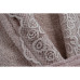 Набір халат з рушником Karaca Home - Valeria Rose-Gold 2020-2 рожевий-золотий (S/M+L/XL+50*70)