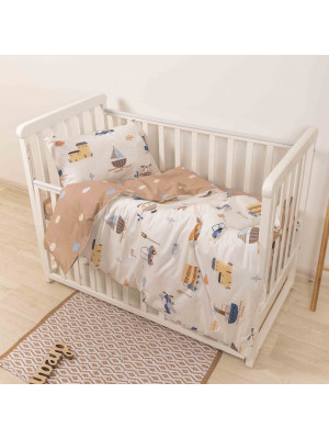 Детское постельное белье для младенцев Вилюта сатин твил - 619 на резинке