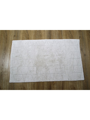 Набір килимків Irya - Kinsey silver (gumus) сірий 60*90+40*60