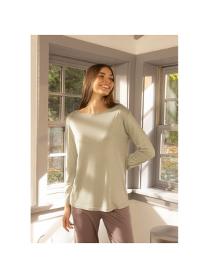 Хатній одяг футболка long sleeve Penelope — Baily cagla yesili оливковий XL