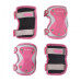 Защитный комплект наколенники и налокотники Micro - Розовый (S)