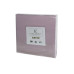 Простынь на резинке с наволочками First Choice сатин - Lilac 180*200+50*70 (2)
