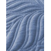 Покривало Decorator двостороннє - Листя бежеве/сіро-синє 180x215