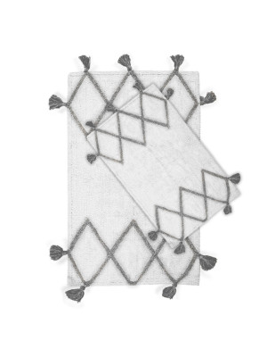 Набор ковриков Irya - Agnes ekru молочный 60*90+40*60
