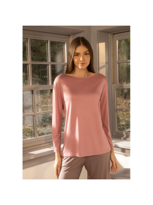 Хатній одяг футболка long sleeve Penelope — Baily gul kurusu рожевий L