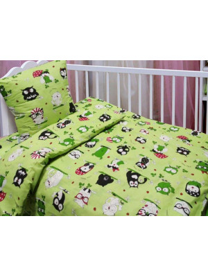 Детское постельное белье для младенцев Лелека ранфорс - БД 57