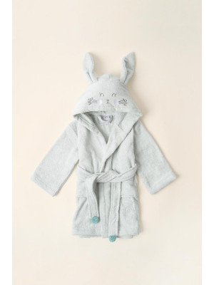 Халат дитячий Irya - Bunny mint ментоловий 2-3 роки