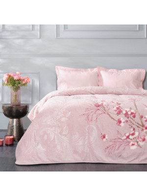 Плед Karaca Home - Sakura gul kurusu розовый 200*220 евро