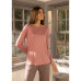 Хатній одяг футболка long sleeve Penelope — Baily gul kurusu рожевий XL