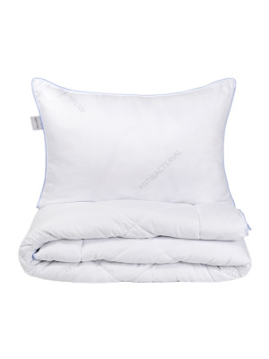 Набор одеяло с подушкой Karaca Home - Antibacterial 155*215 полуторный