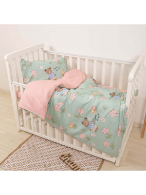 Детское постельное белье для младенцев Вилюта сатин твил - 622 на резинке