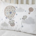 Детский набор в кроватку для младенцев Karaca Home - Elephant Sky mavi (5 предметов)