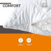 Подушка Идея 50*70 - Nordic Comfort Plus с молнией белая