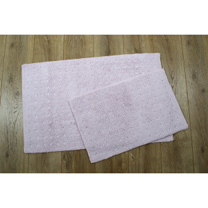 Набір килимків Irya - Esta pembe рожевий 40*60+55*85
